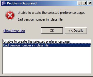 Bad Version Error